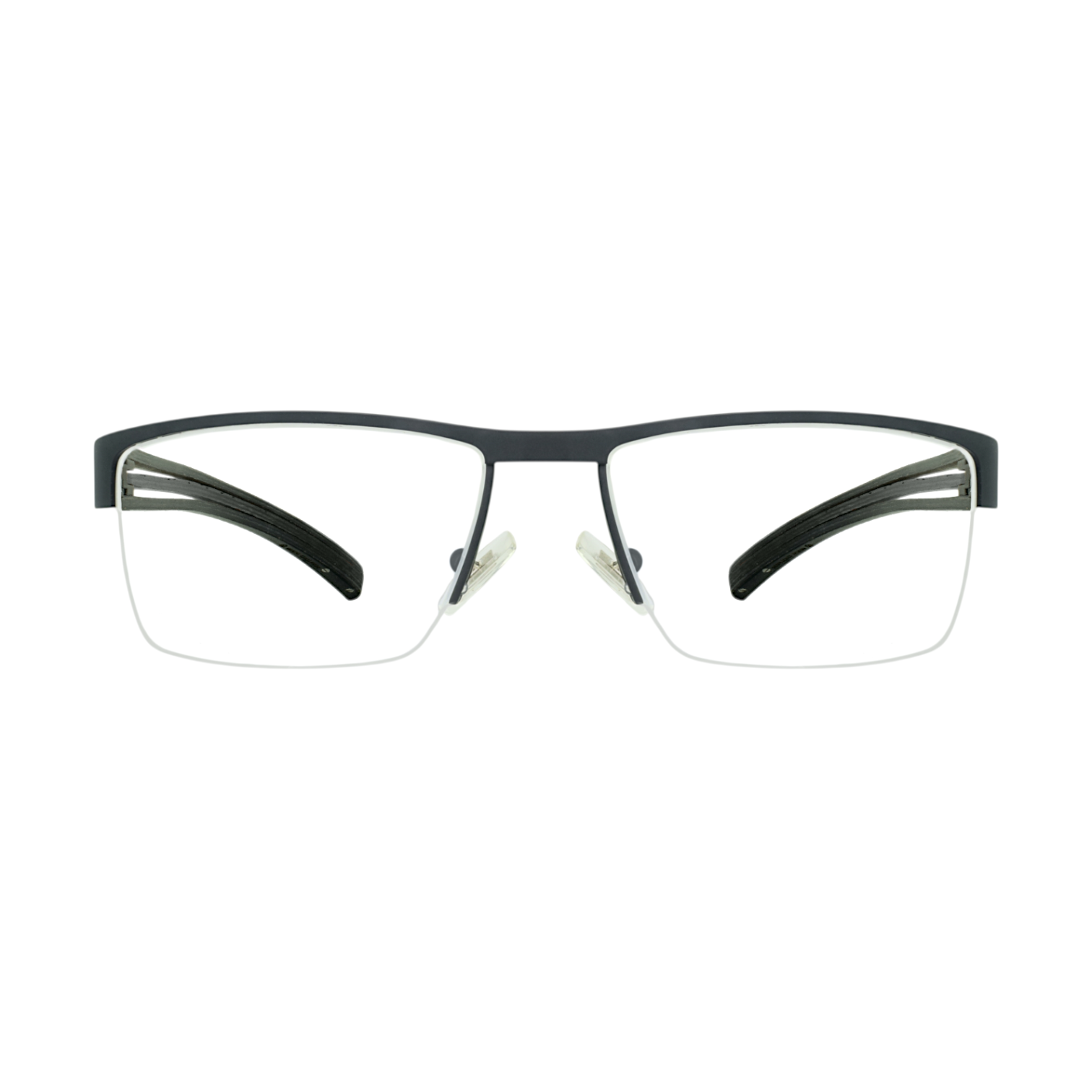 OGA by Morel 7957 Matte Black Eyeglasses