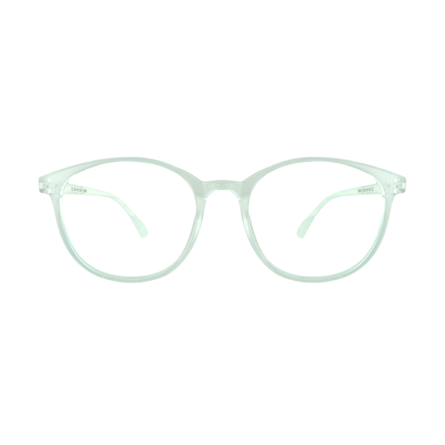 Gl 002 Full Frame Round Trasparent Eyeglasses