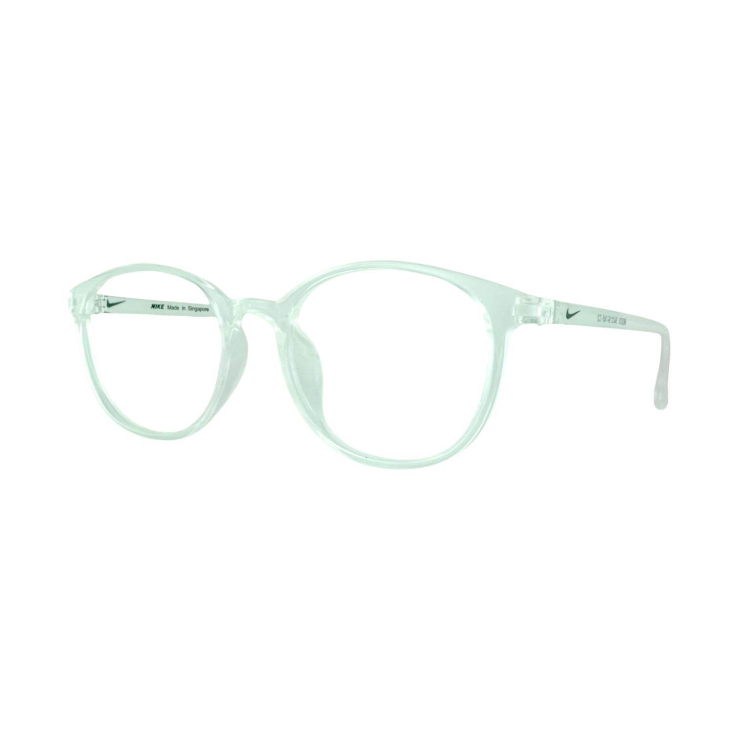 Gl 002 Full Frame Round Trasparent Eyeglasses