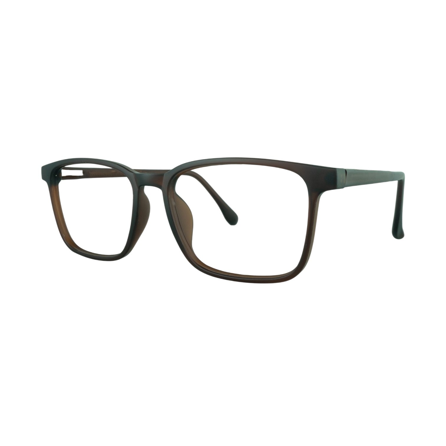 GL 022 Matte Brown Eyeglasses