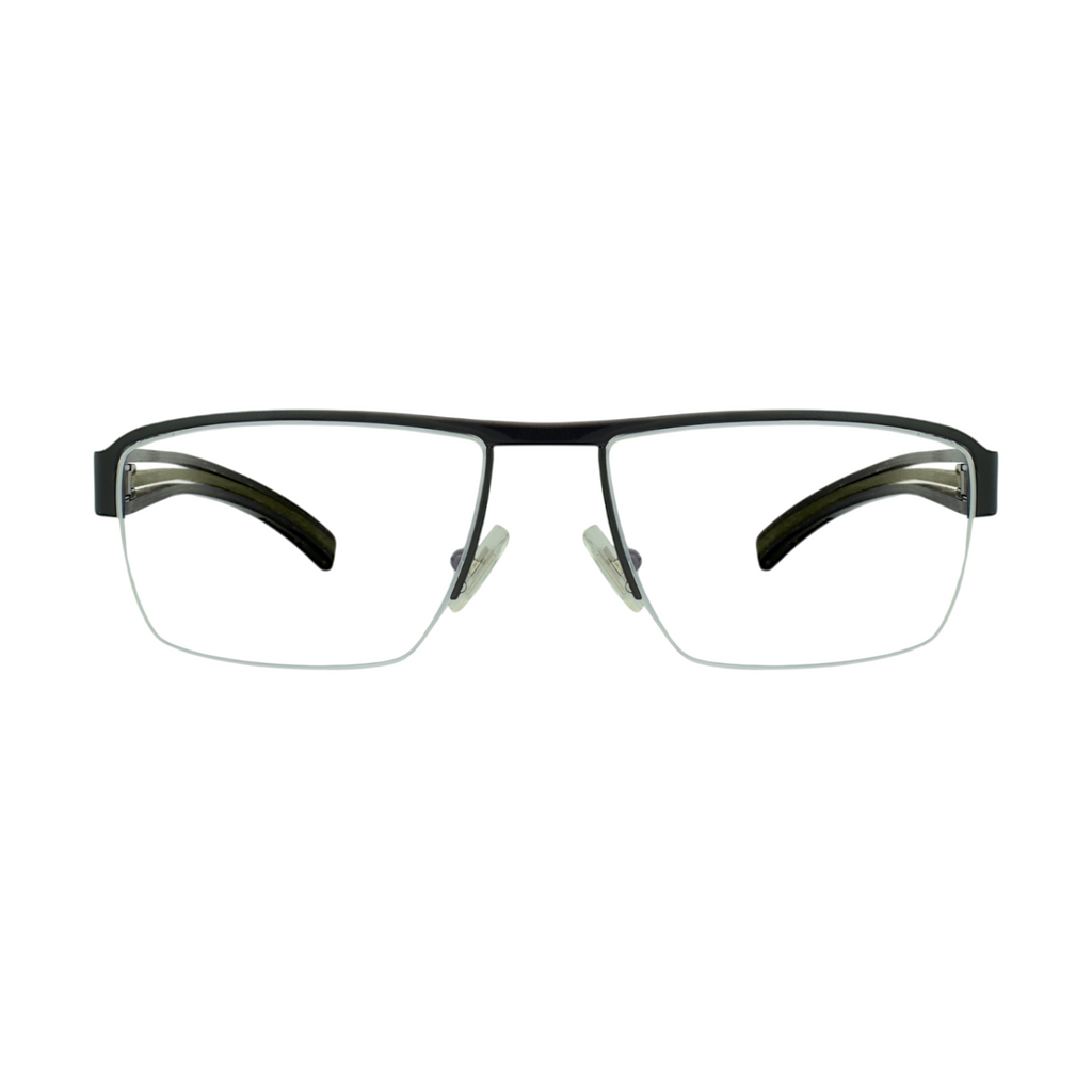 OGA  by Morel 7958 Matte Black Eyeglasses