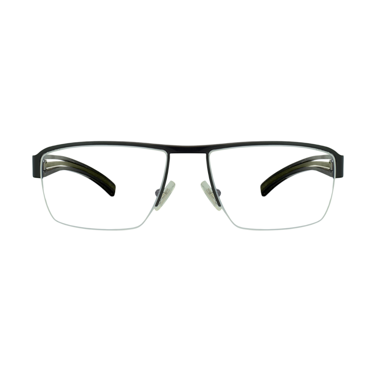 OGA  by Morel 7958 Matte Black Eyeglasses