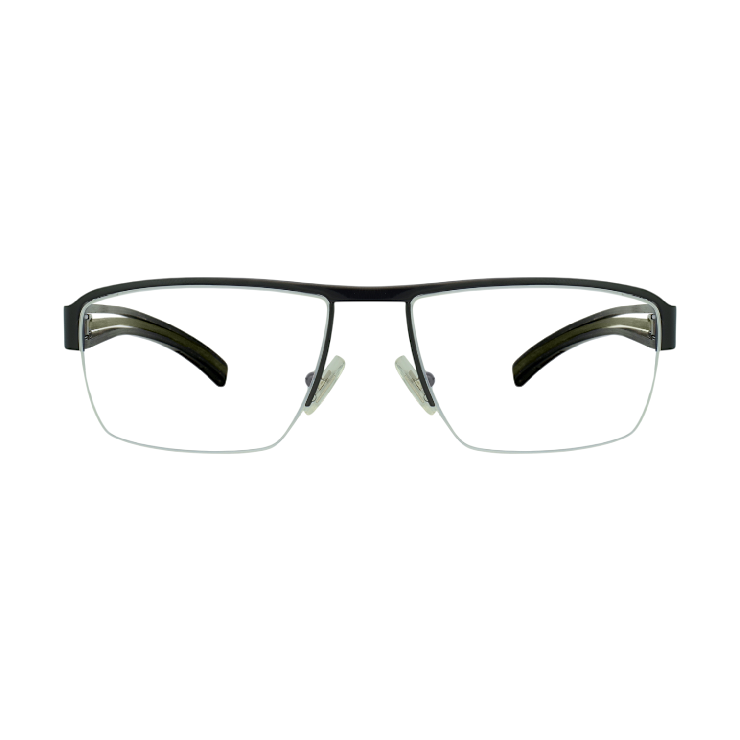 OGA  by Morel 7958 Matte Black Eyeglasses