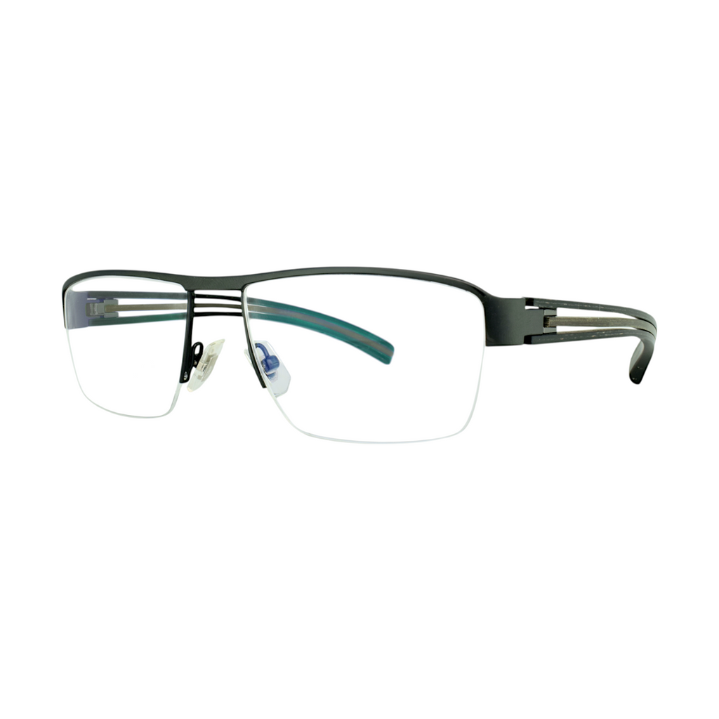 OGA  by Morel 7958 Matte Black Eyeglasses