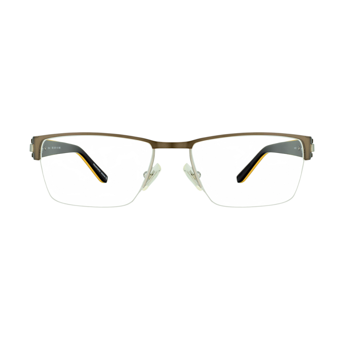 OGA by Morel 7406 Brown Eyeglasses