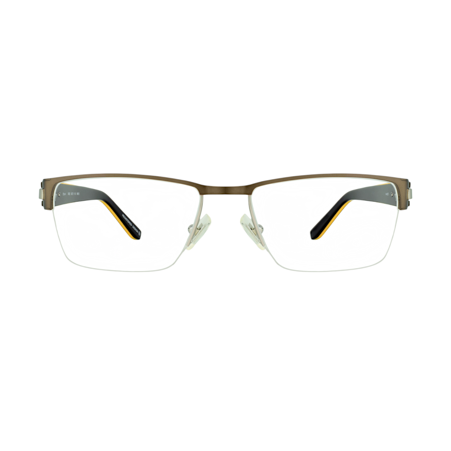 OGA by Morel 7406 Brown Eyeglasses