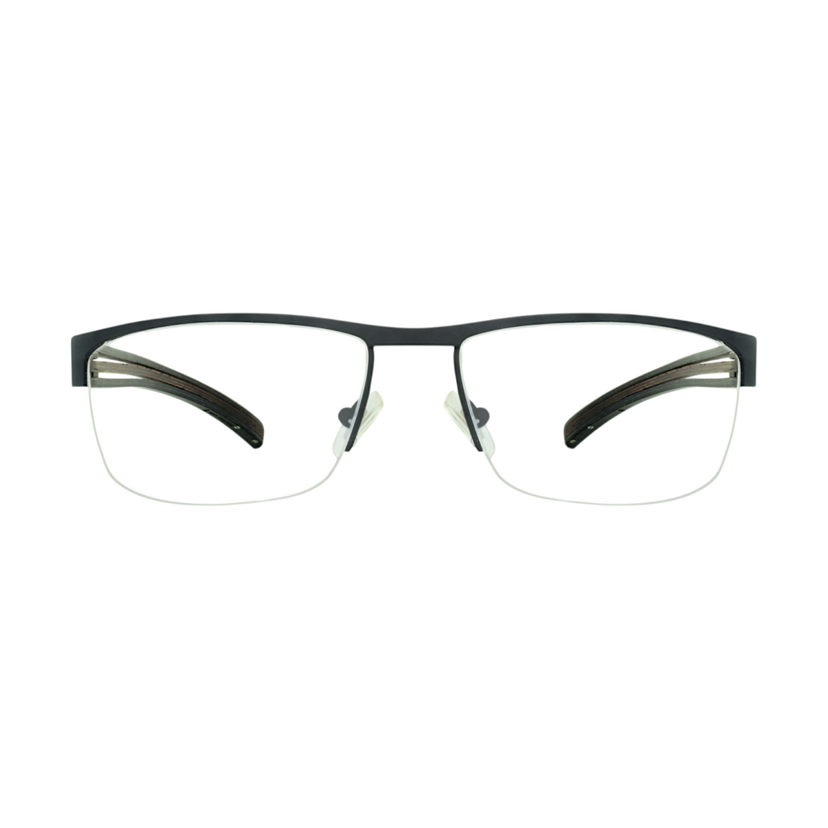 OGA  by Morel 7960  Matte Black Eyeglasses