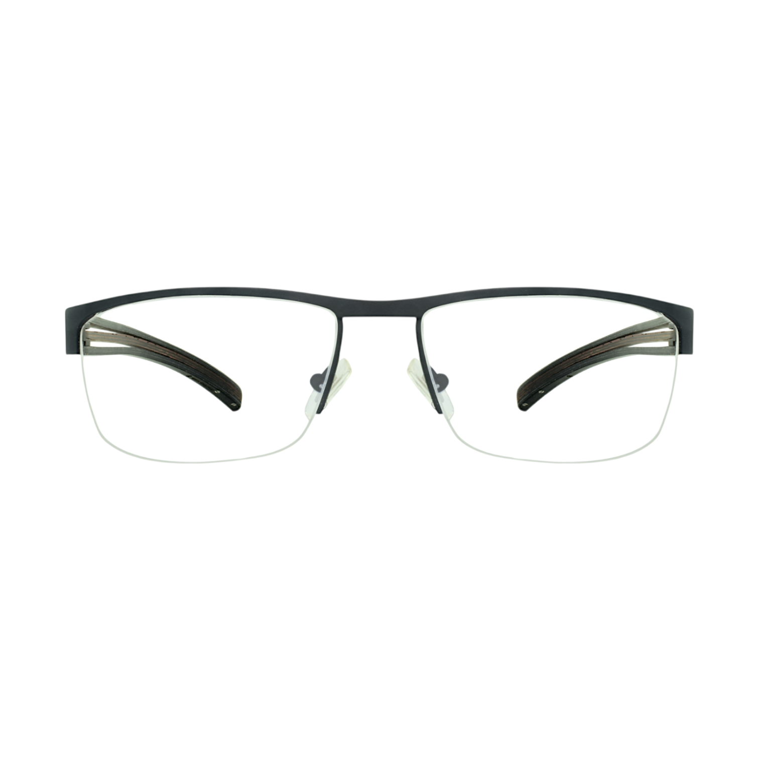 OGA  by Morel 7960  Matte Black Eyeglasses