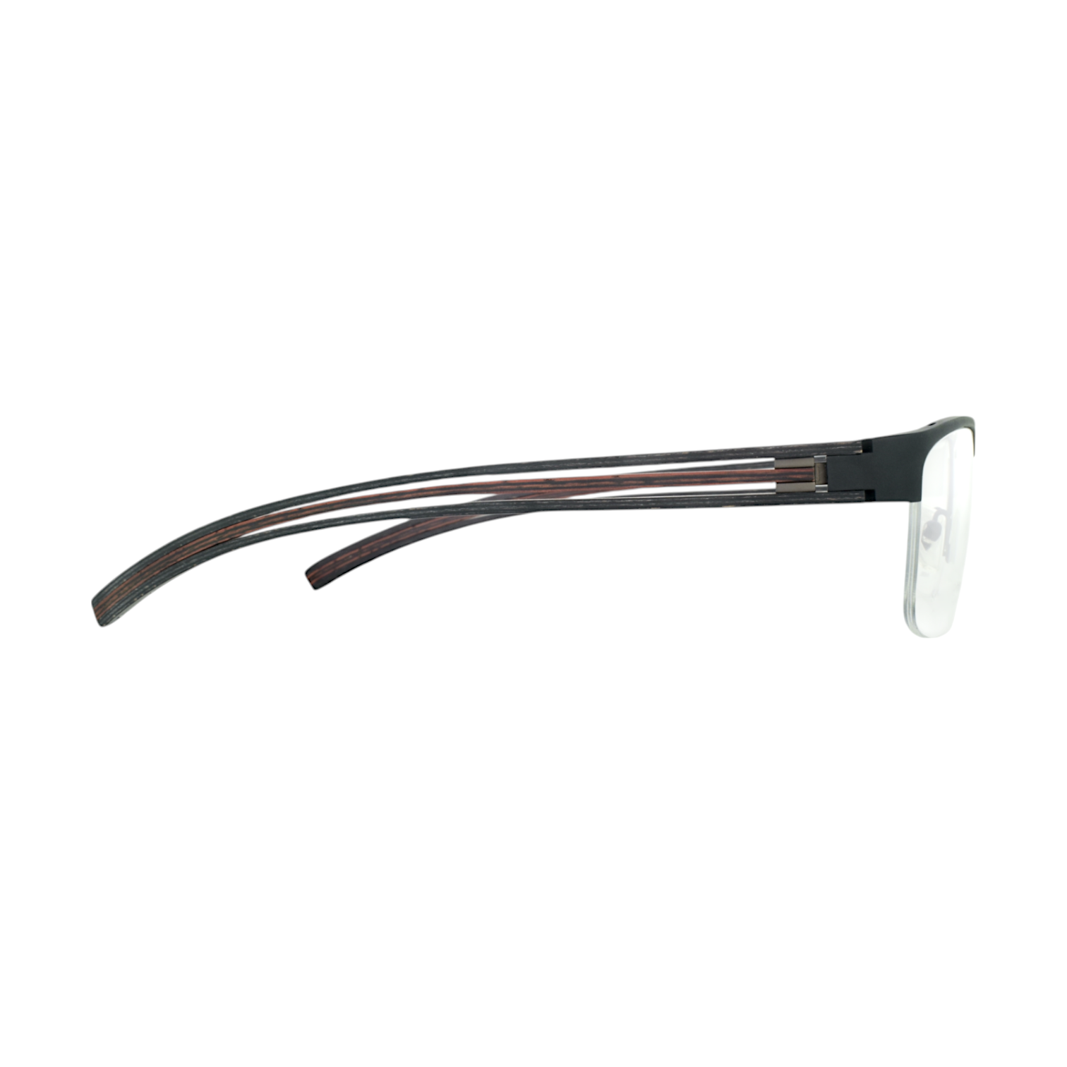 OGA  by Morel 7960  Matte Black Eyeglasses