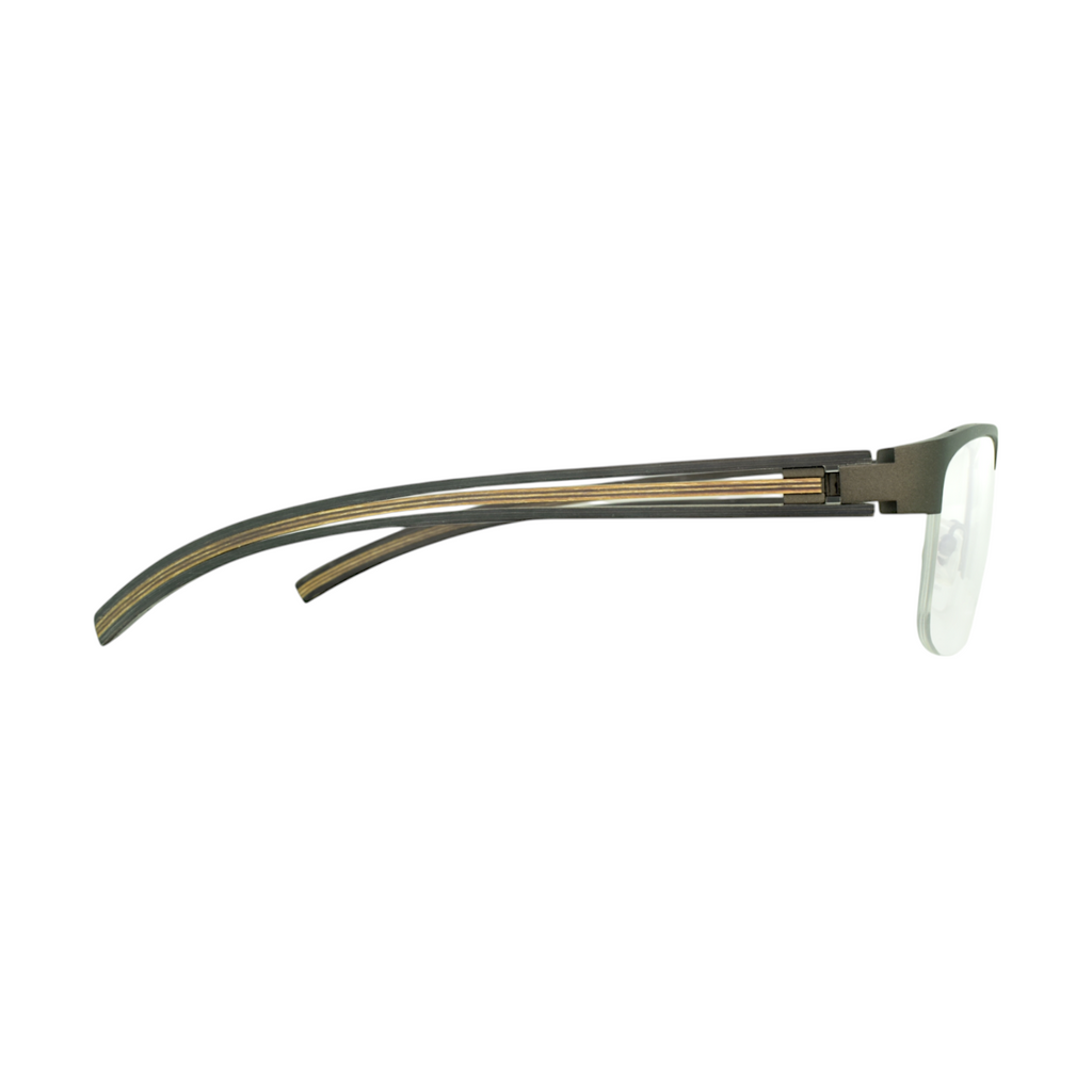 OGA  by Morel 7959  Matte Brown Eyeglasses
