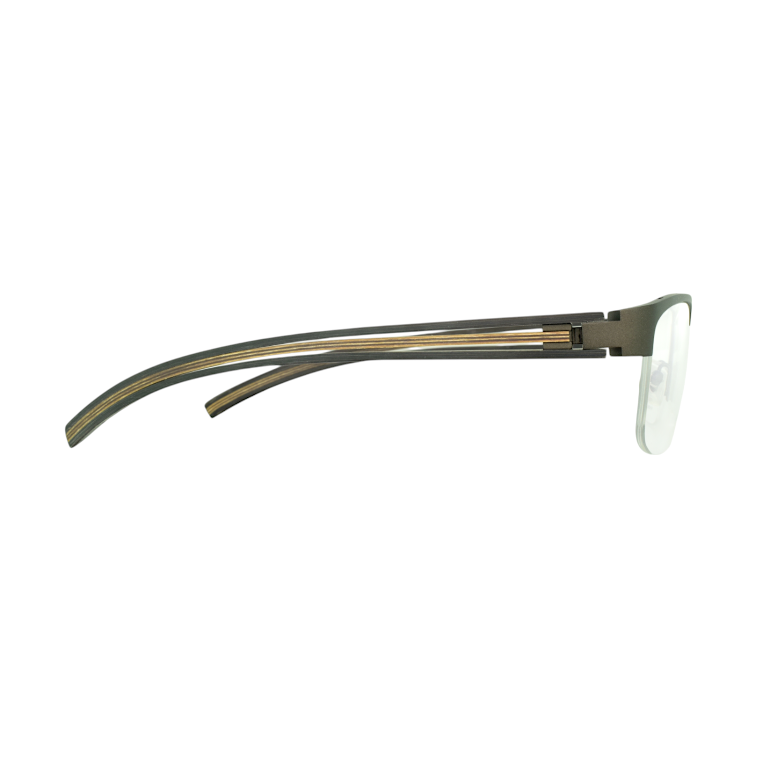 OGA  by Morel 7959  Matte Brown Eyeglasses