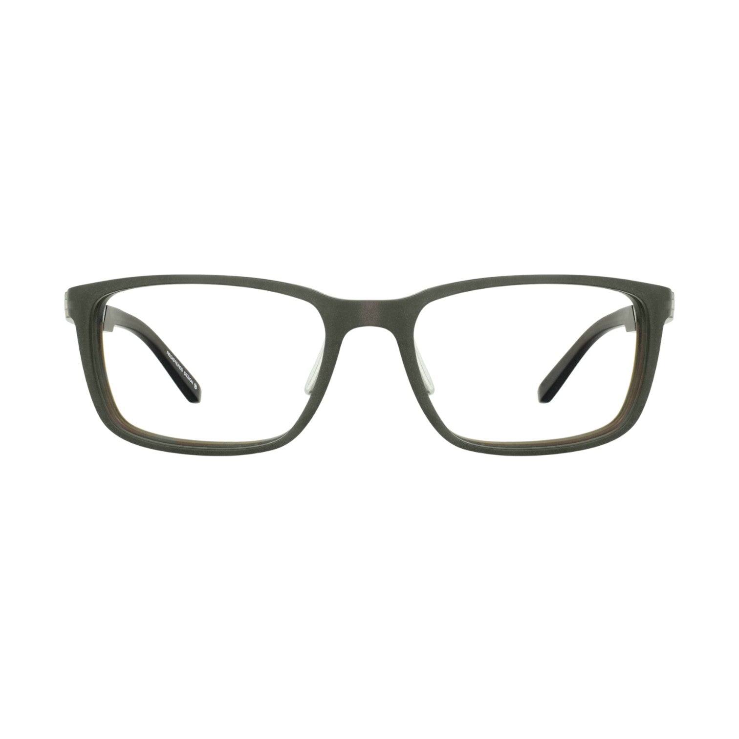 OGA by Morel 2836 Matte Brown Eyeglasses