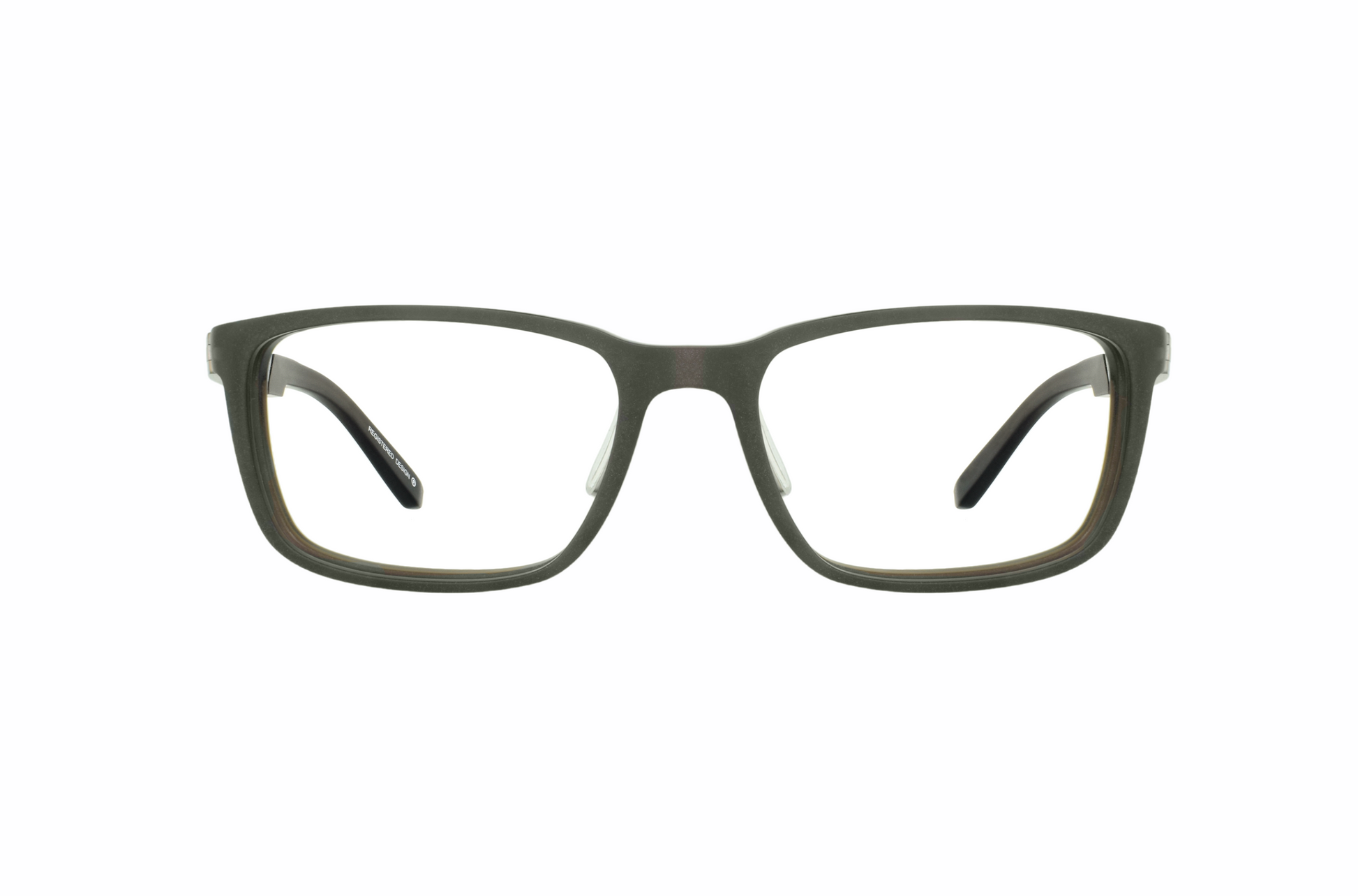 OGA by Morel 2836 Matte Brown Eyeglasses