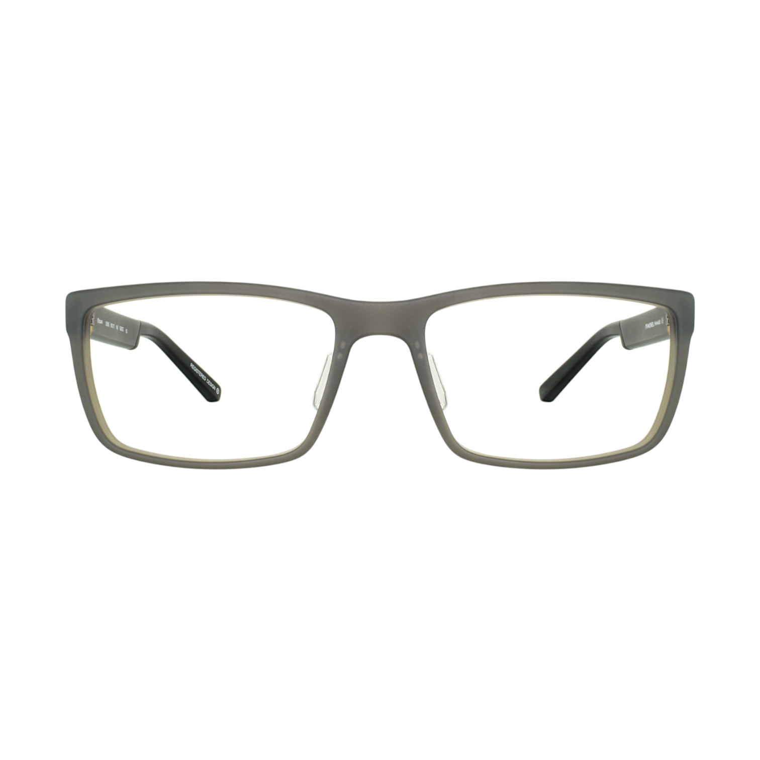 OGA by Morel 2555 Matte Gray Eyeglasses