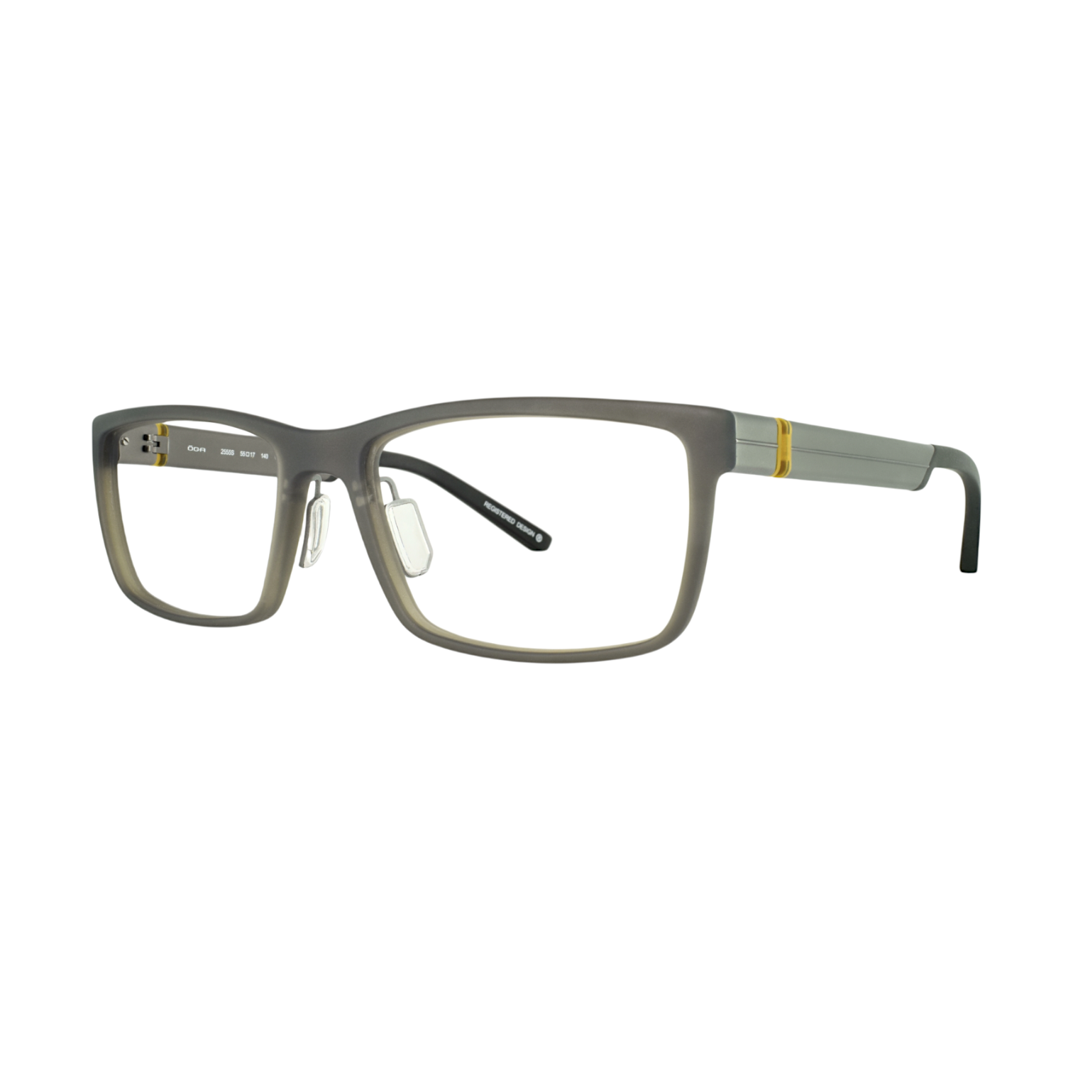 OGA by Morel 2555 Matte Gray Eyeglasses