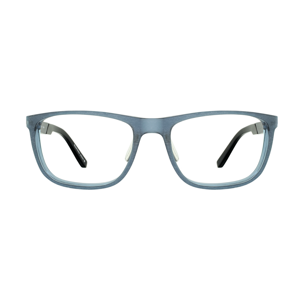 OGA by Morel 2837 Matte Blue Eyeglasses