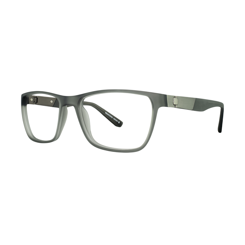 OGA by Morel 7195 Matte Gray Eyeglasses