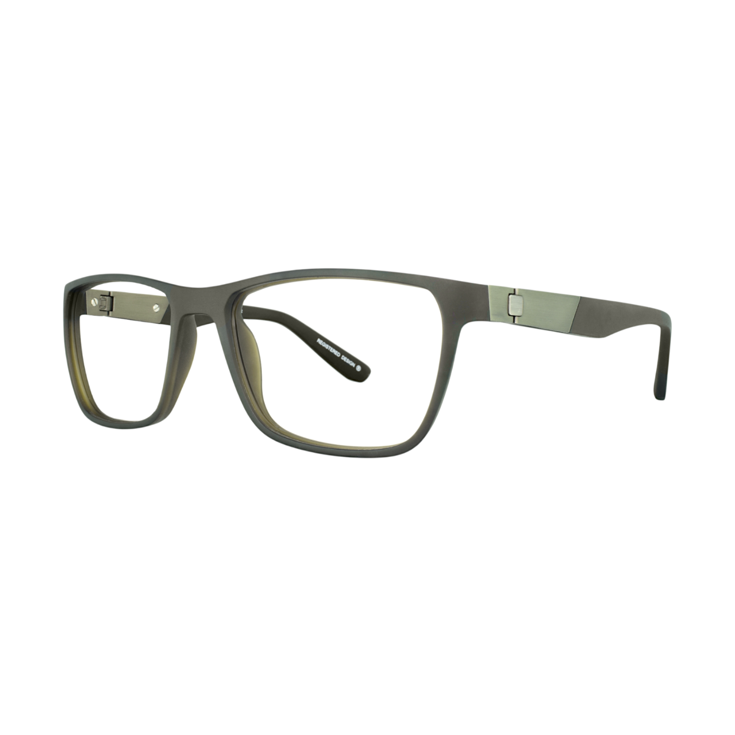 OGA by Morel 7195 Matte Brown Eyeglasses