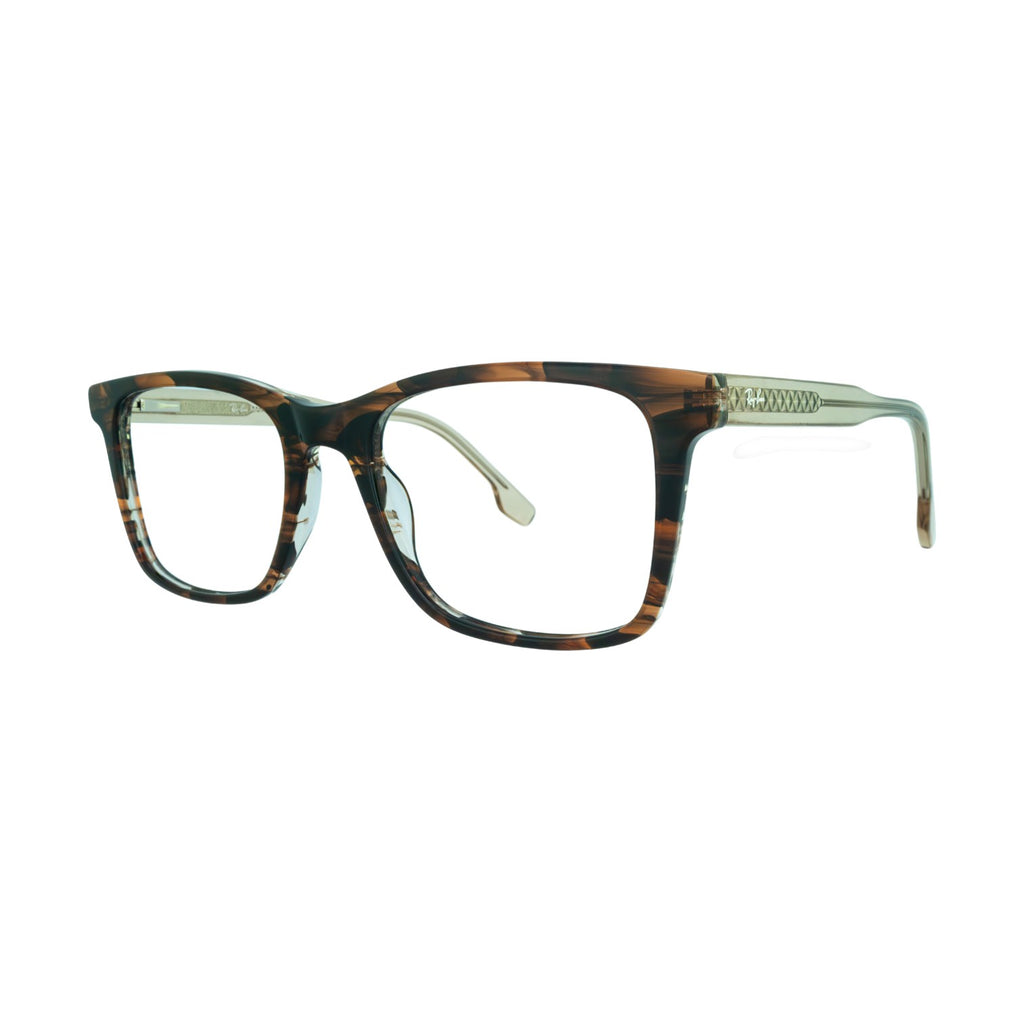GL E00055 Brown Eyeglasses