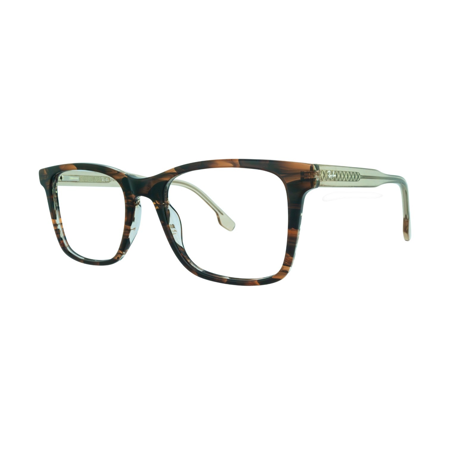 GL E00055 Brown Eyeglasses