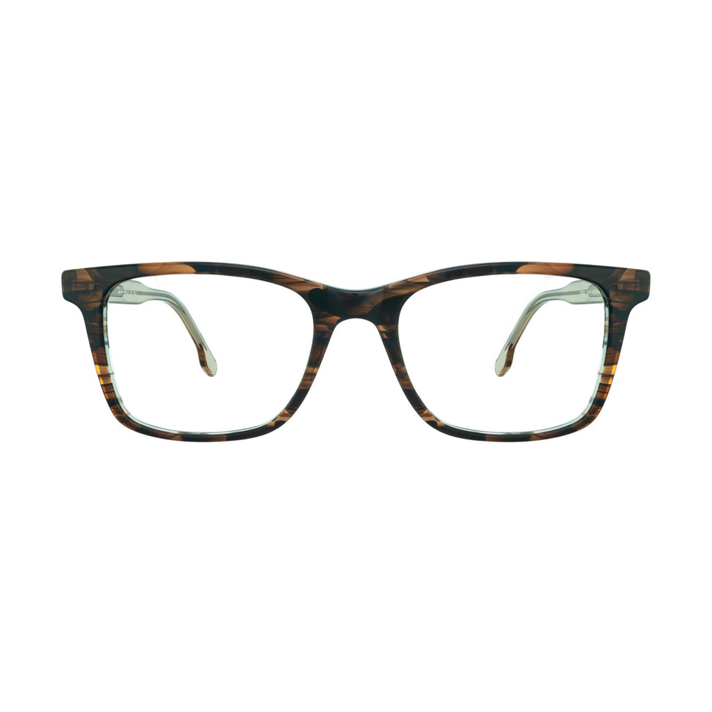 GL E00055 Brown Eyeglasses