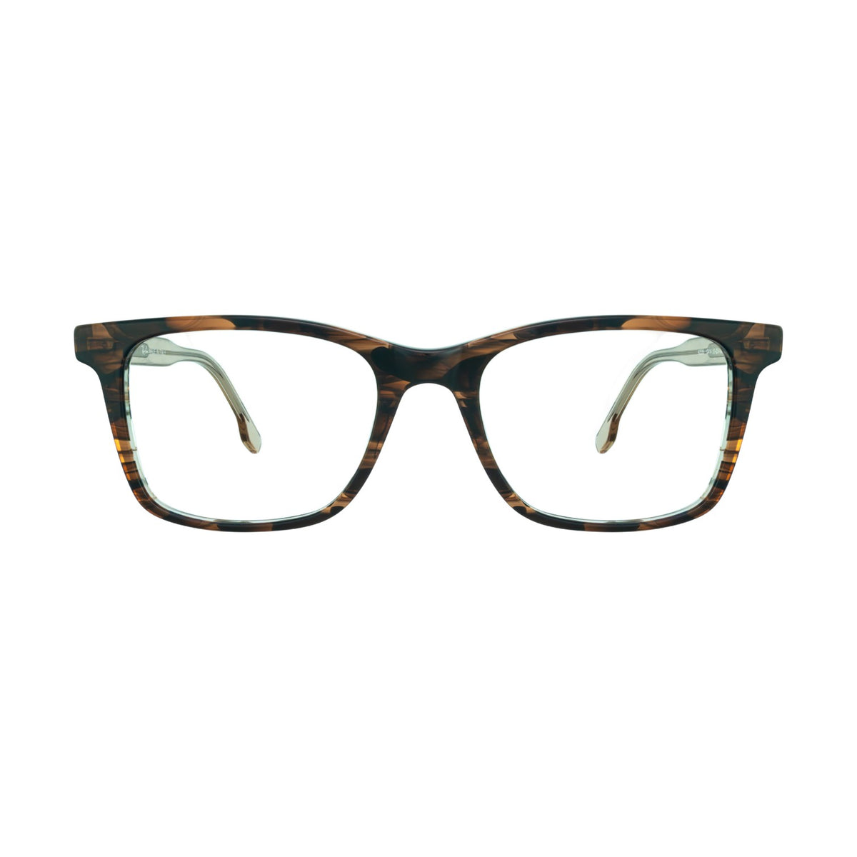 GL E00055 Brown Eyeglasses
