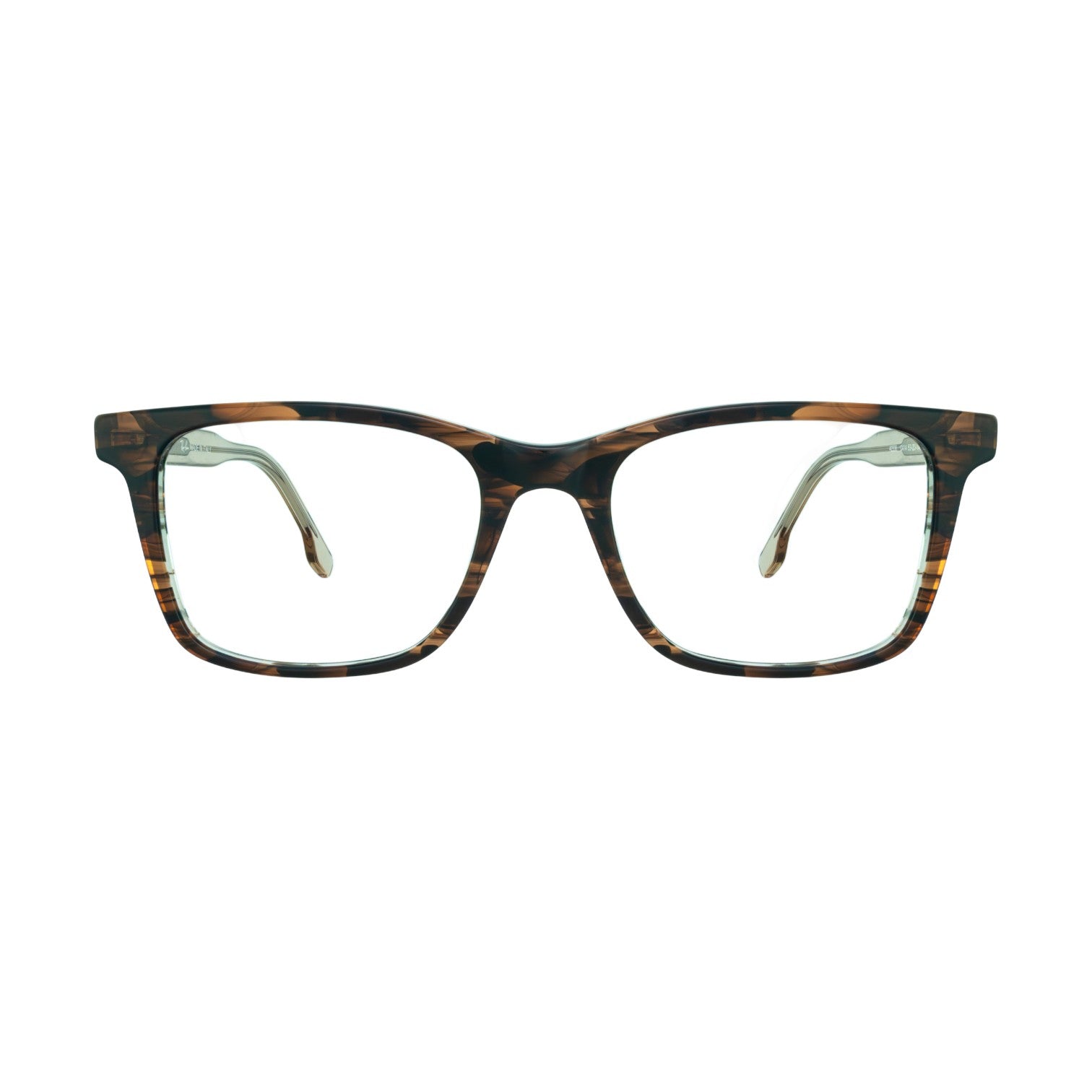 GL E00055 Brown Eyeglasses