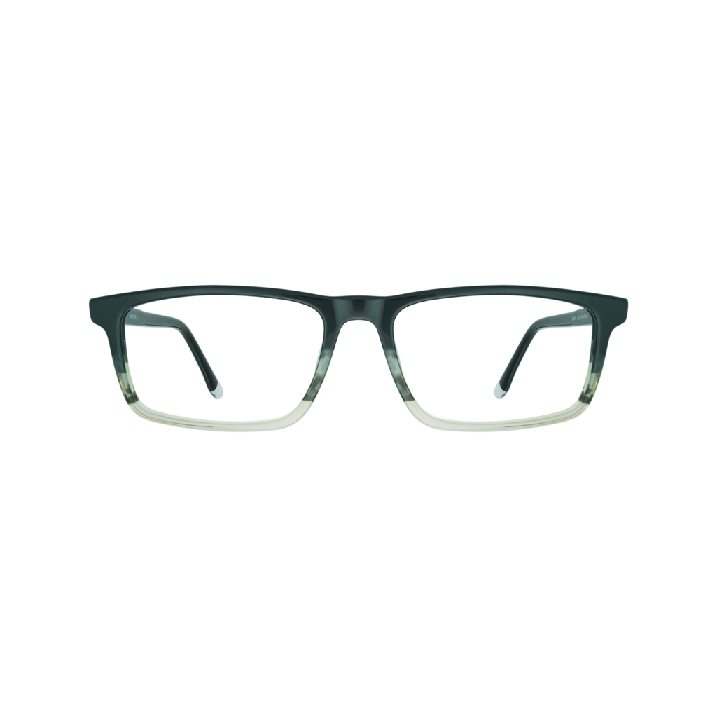 GL E00048 Black and Transparent Eyeglasses