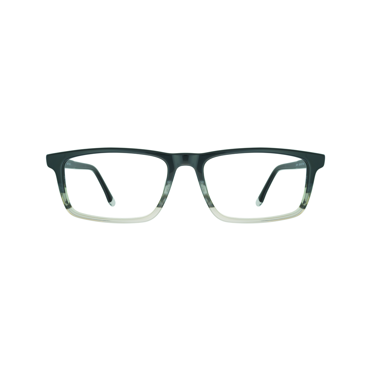 GL E00048 Black and Transparent Eyeglasses