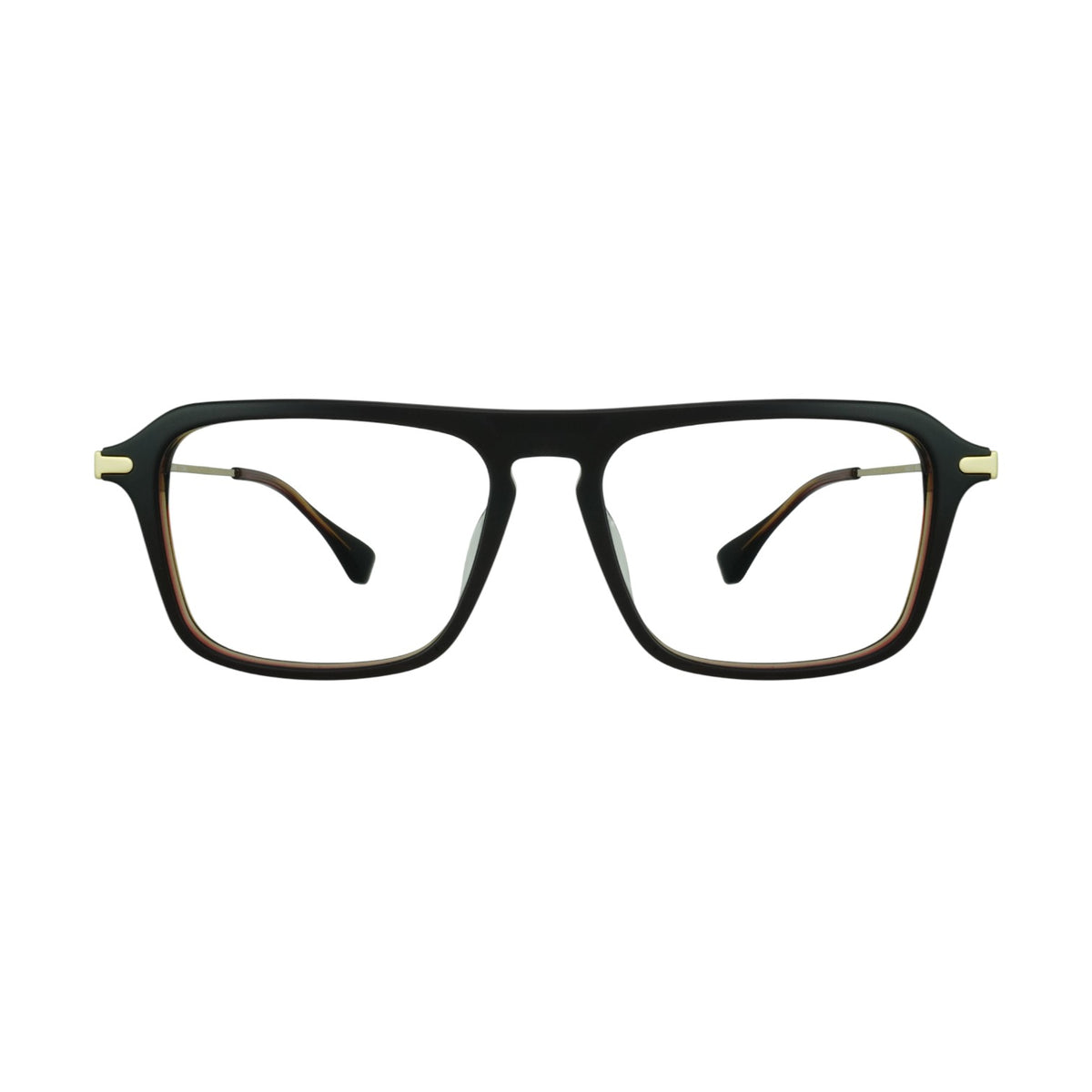 GL E00030 Brown Eyeglasses