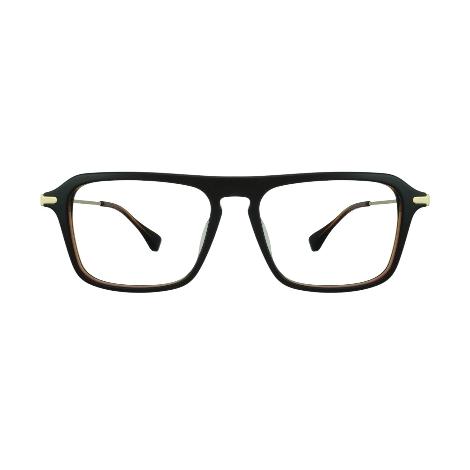 GL E00030 Brown Eyeglasses