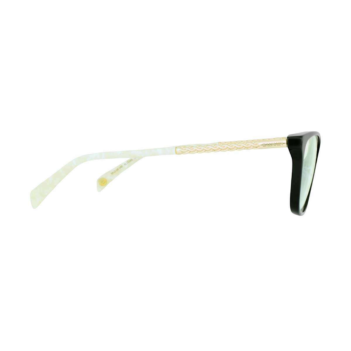 Balmain BL1516s black and gold women's eyeglasses - view 2