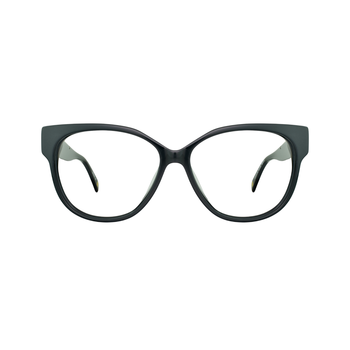 Balmain BL1528s black round acetate women's eyeglasses