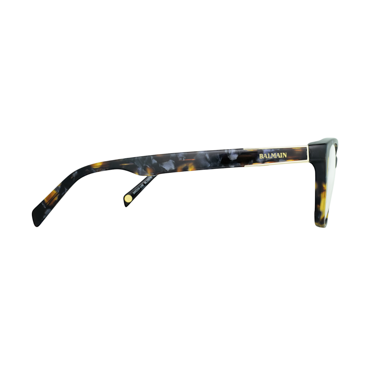 Balmain BL1557s black round women's eyeglasses - view 2