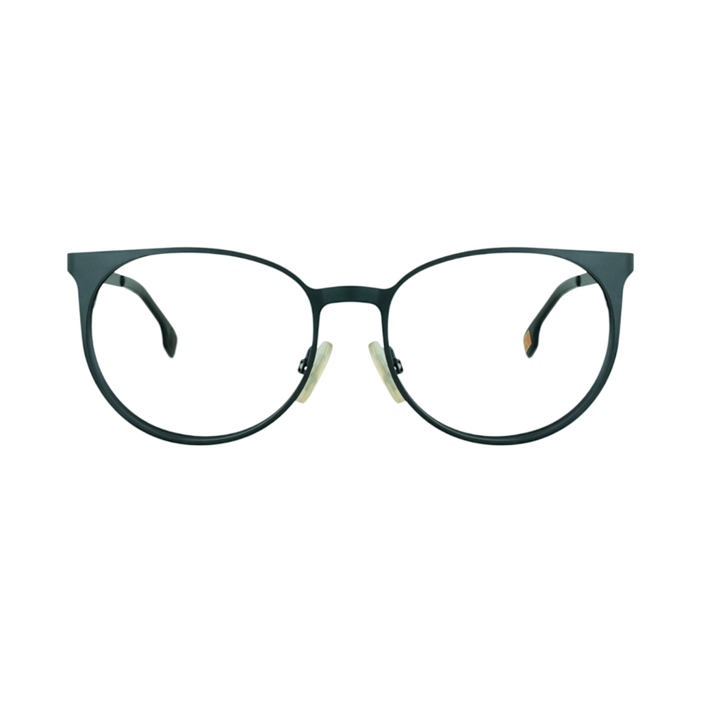 Boss Orange BO 0026 black round women's eyeglasses