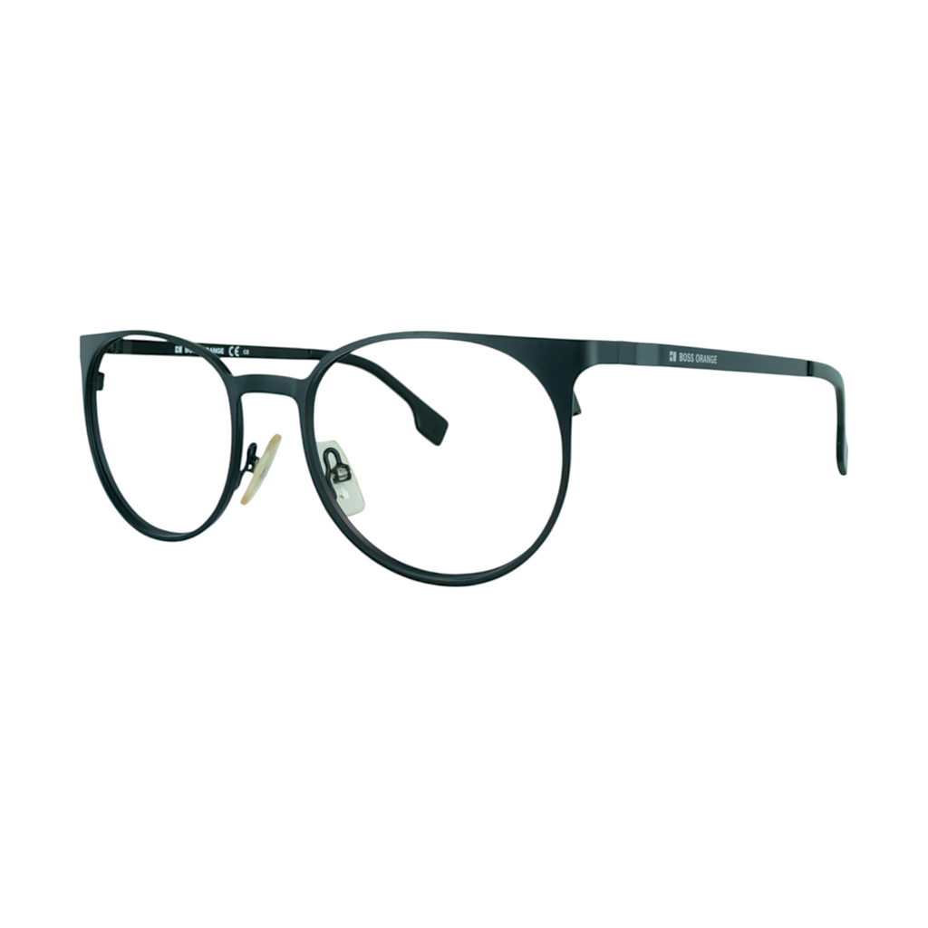 Boss Orange BO 0026 black round women's eyeglasses - view 3