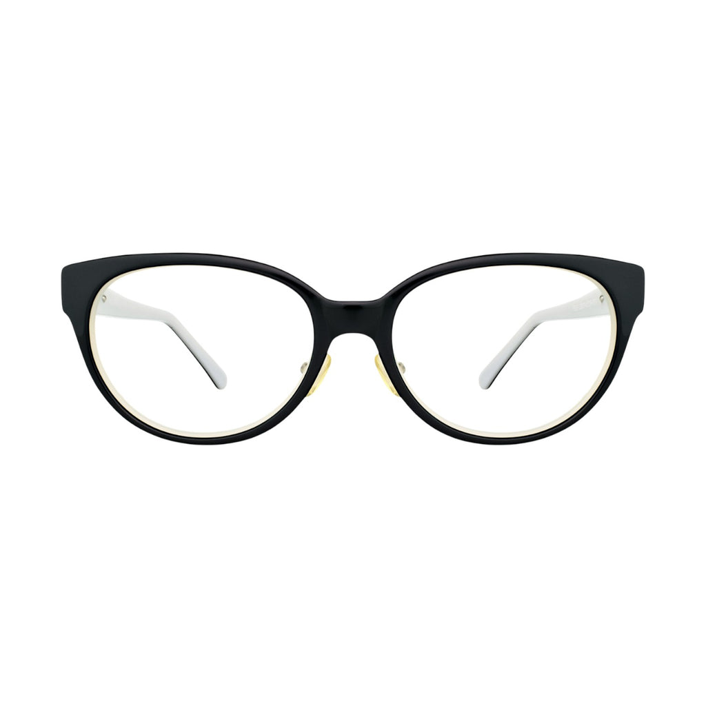 EGG Cateye Black and White Frame
