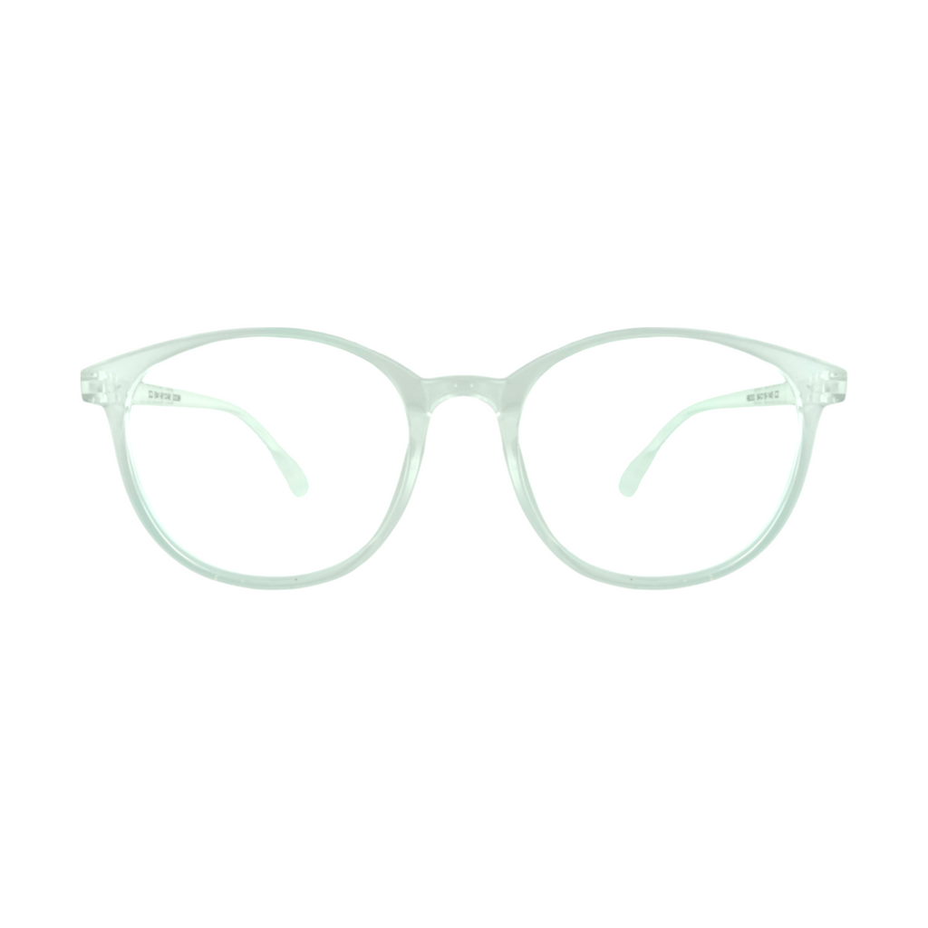 Gl 002 Full Frame Round Trasparent Eyeglasses