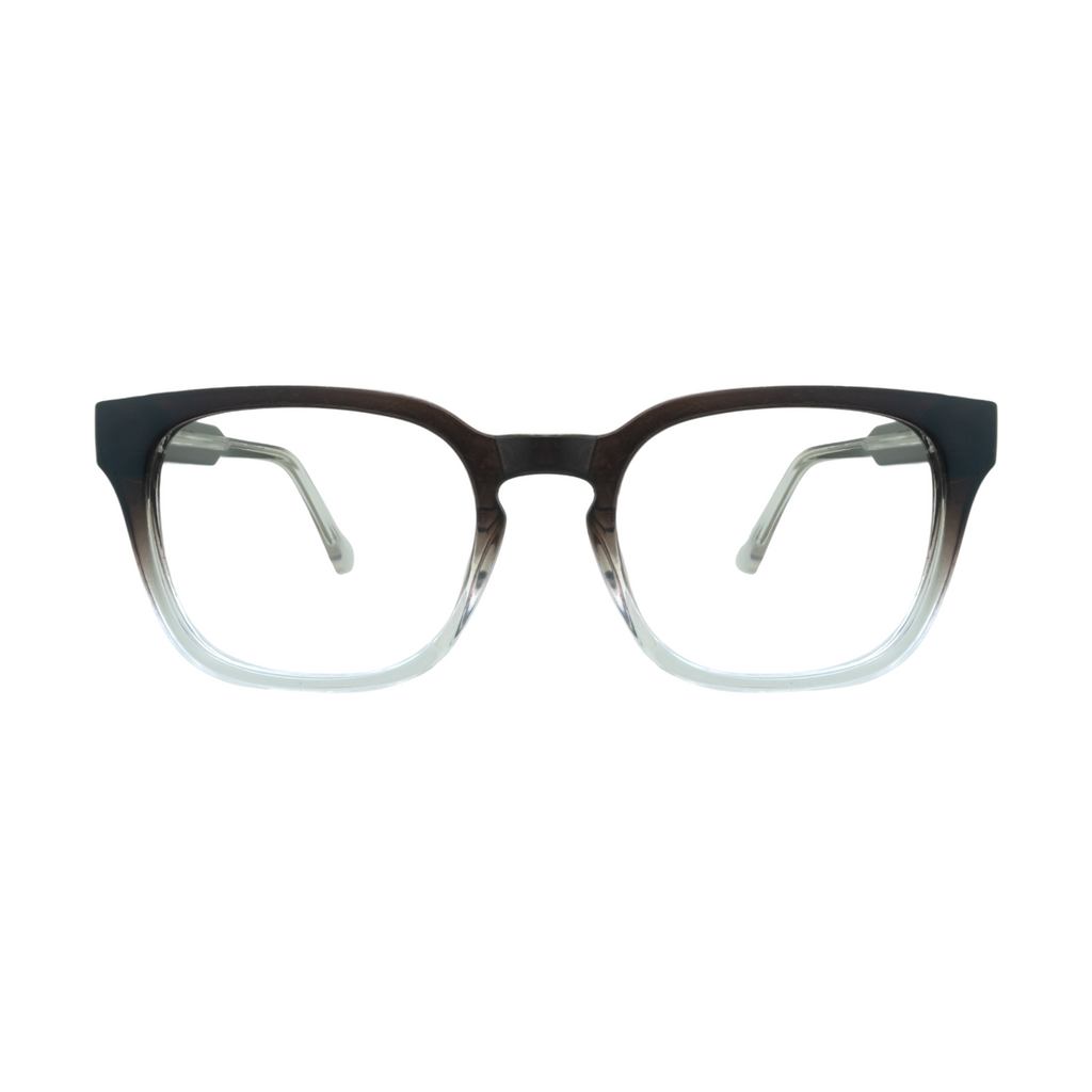 GL 014 Black Transparent Eyeglasses