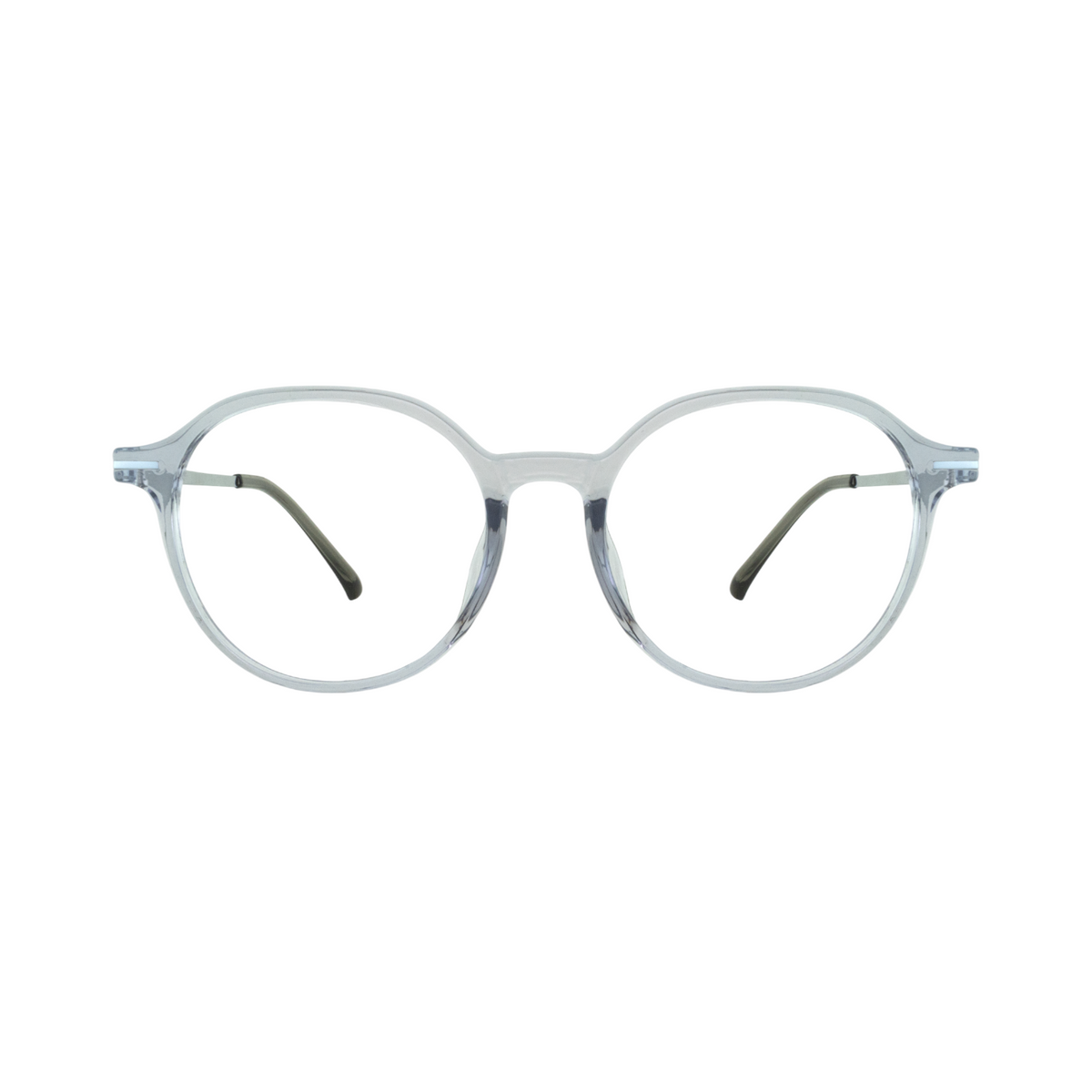 GL 008 Transparent Blue Eyeglasses