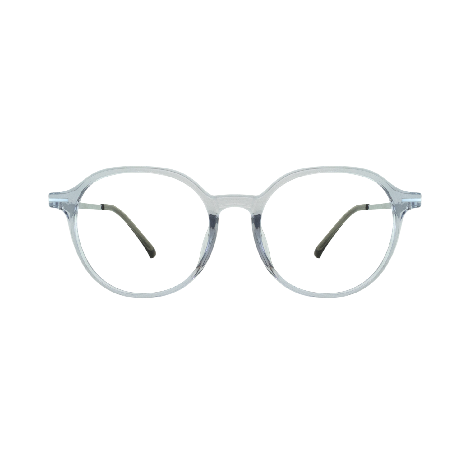 GL 008 Transparent Blue Eyeglasses