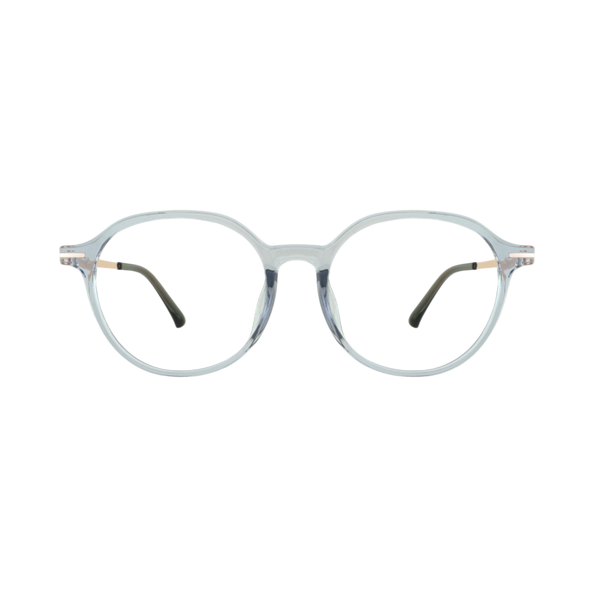 GL 007 Transparent Blue Eyeglasses