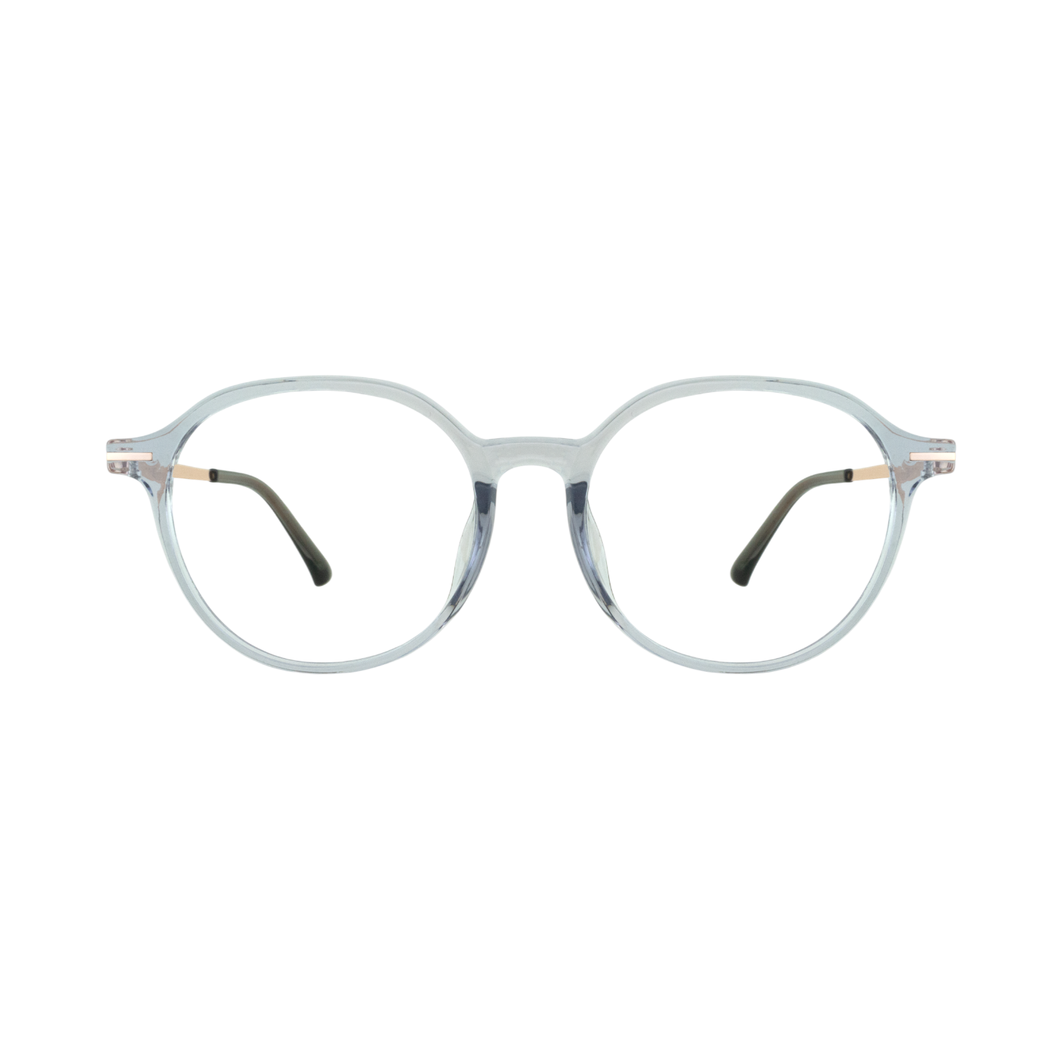 GL 007 Transparent Blue Eyeglasses
