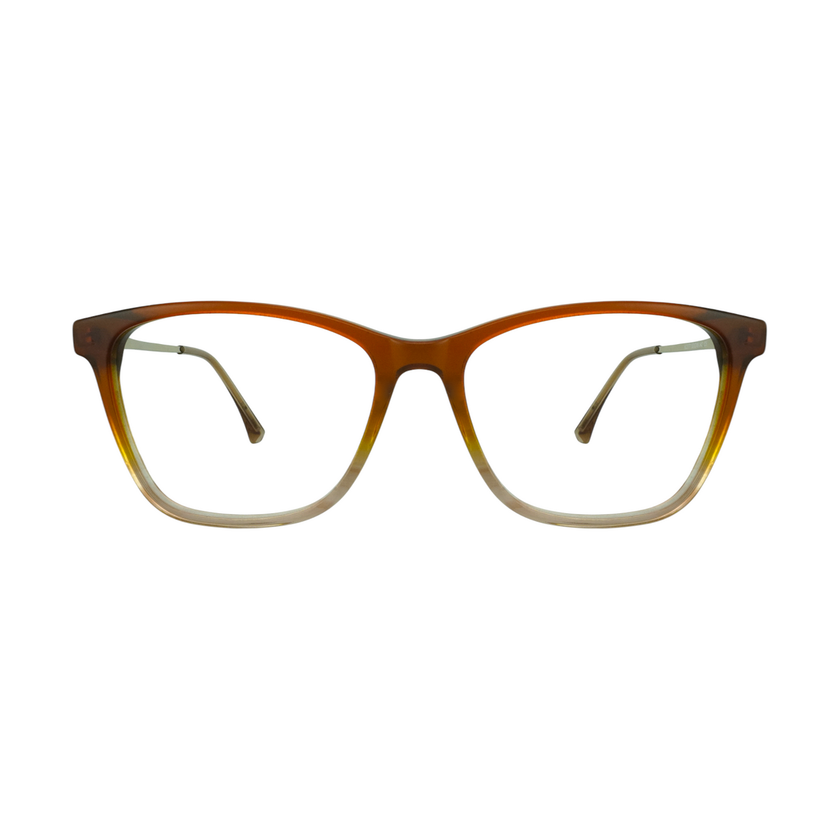 GL E00071 Brown Eyeglasses