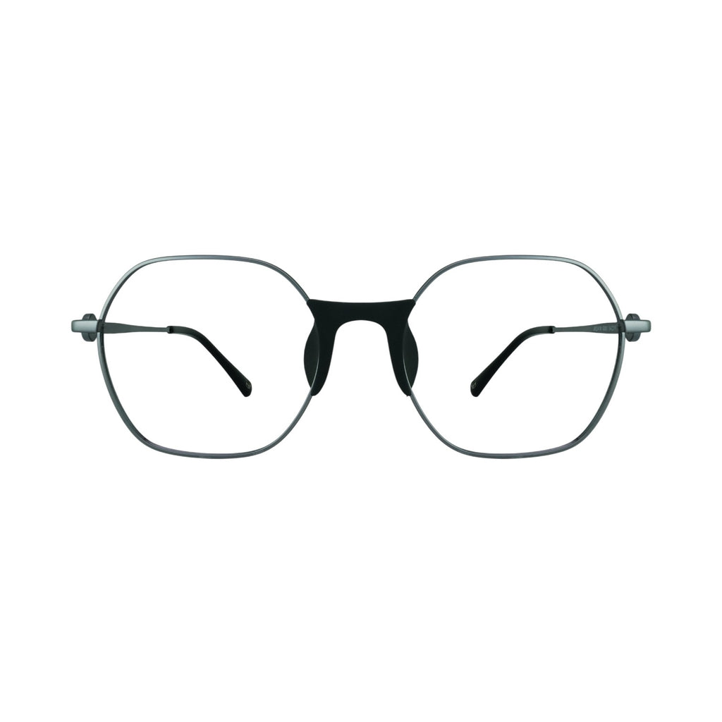 GL E00046 Silver Eyeglasses