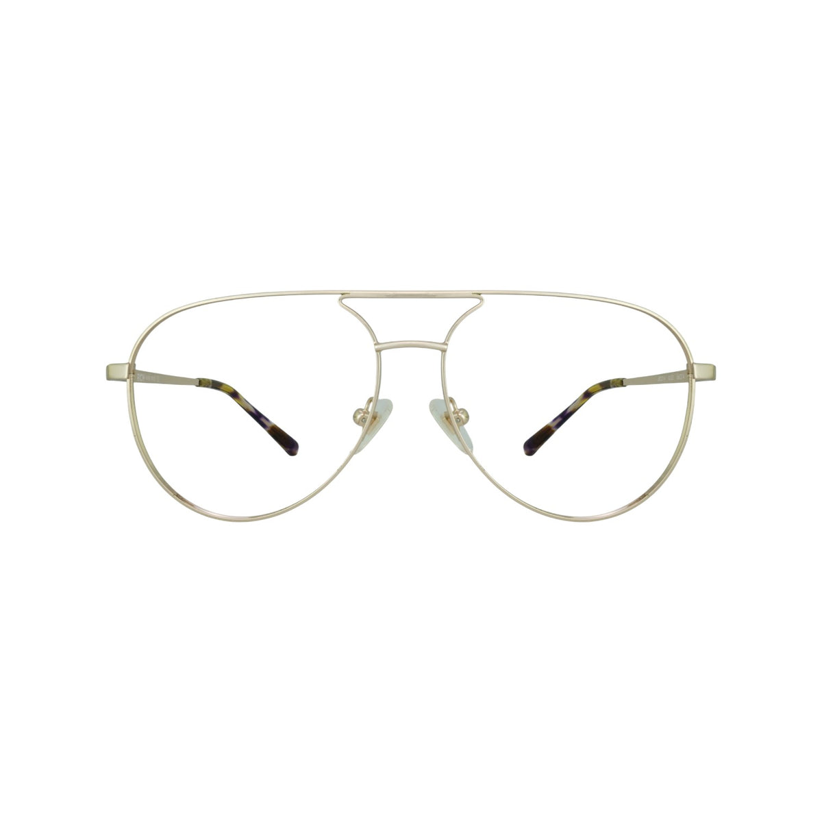GL E0025 Golden Eyeglasses