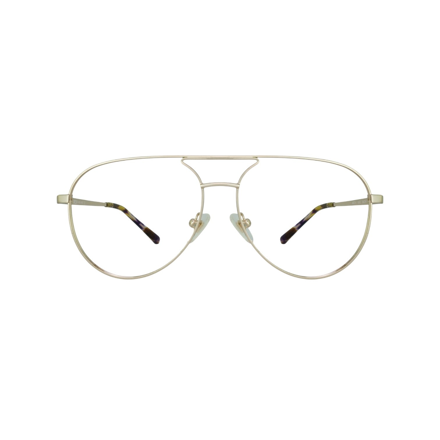 GL E0025 Golden Eyeglasses