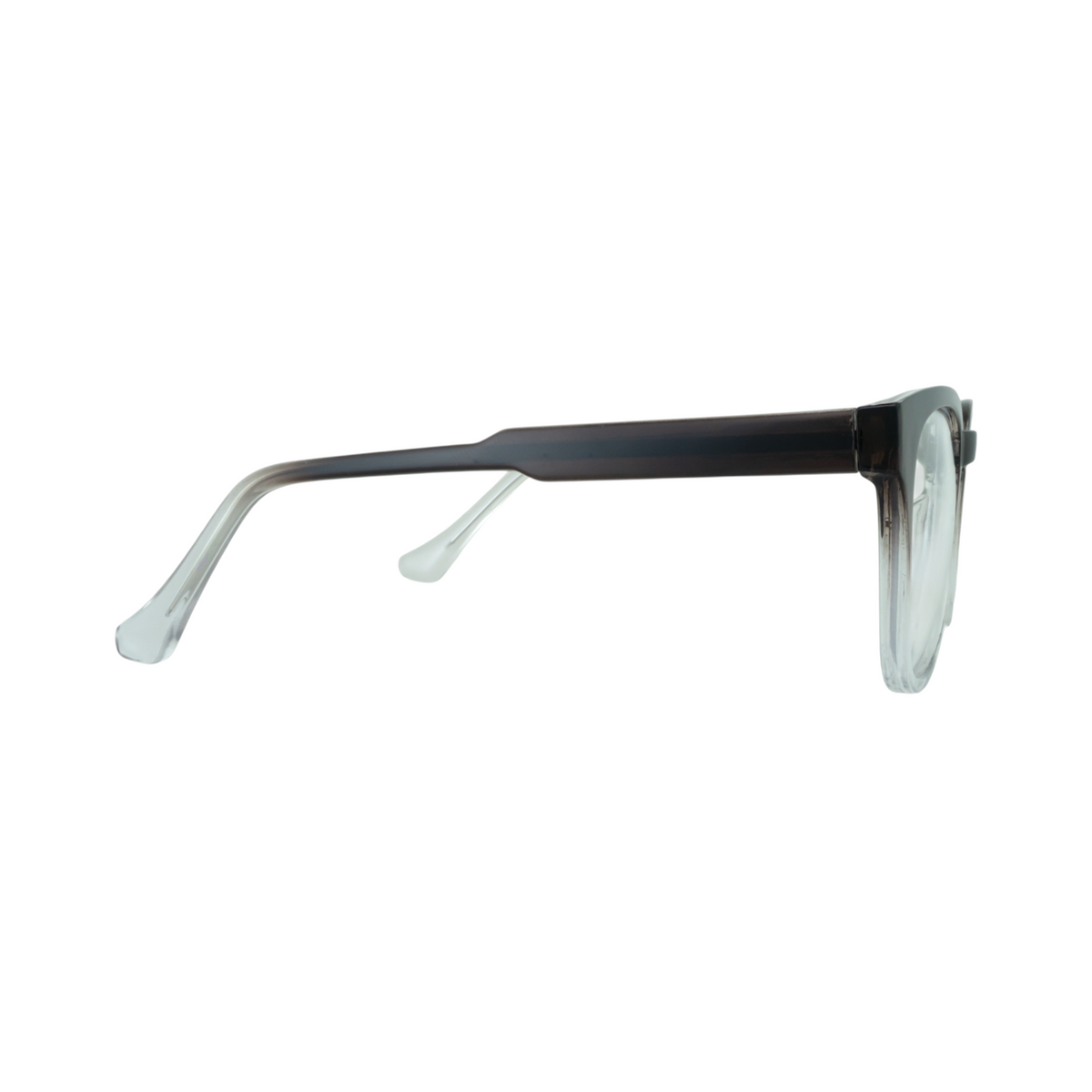 GL E00014 Black Transparent Eyeglasses