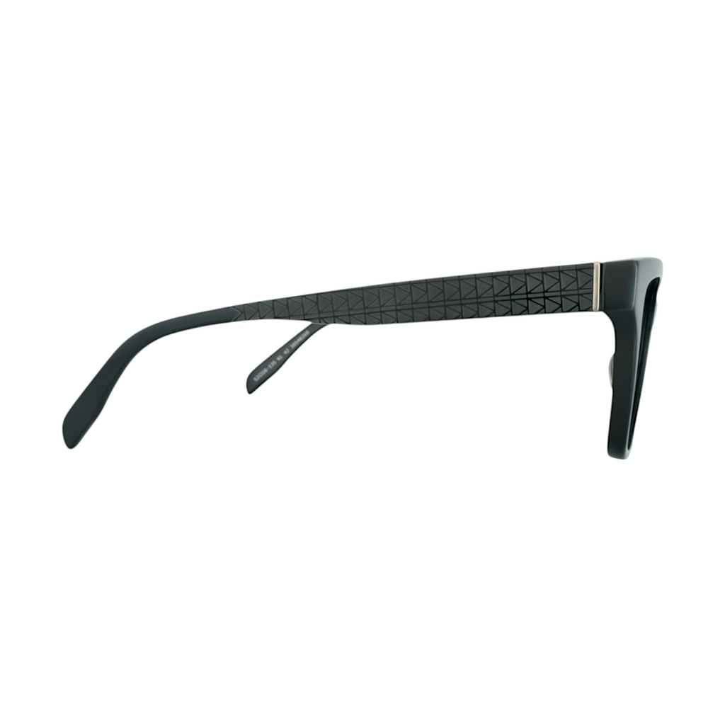 GL E00068 black square acetate women's eyeglasses - view 2
