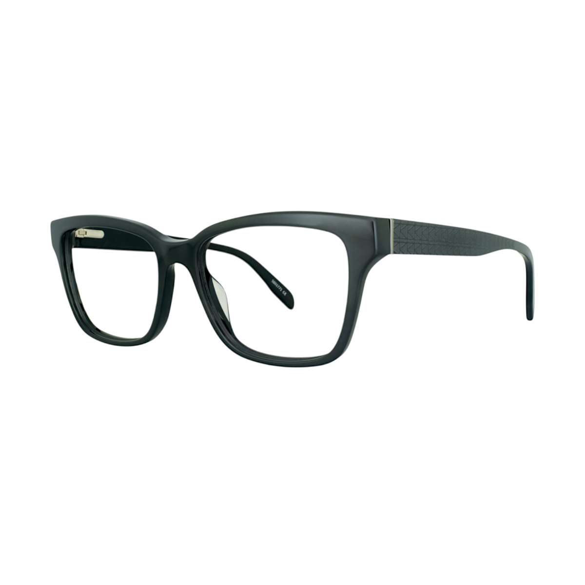 GL E00068 black square acetate women's eyeglasses - view 3